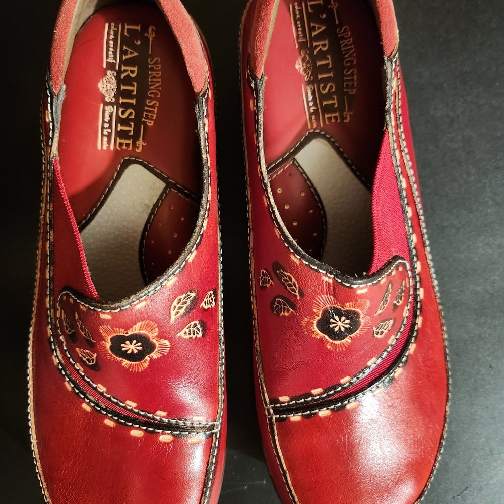 Spring Step L'artiste Burbank Clogs, size 37